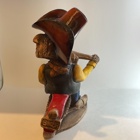 Shade Tree Creations Country Cowboy Biker Handcrafted Motorcycle Decor - Picture 8 of 14